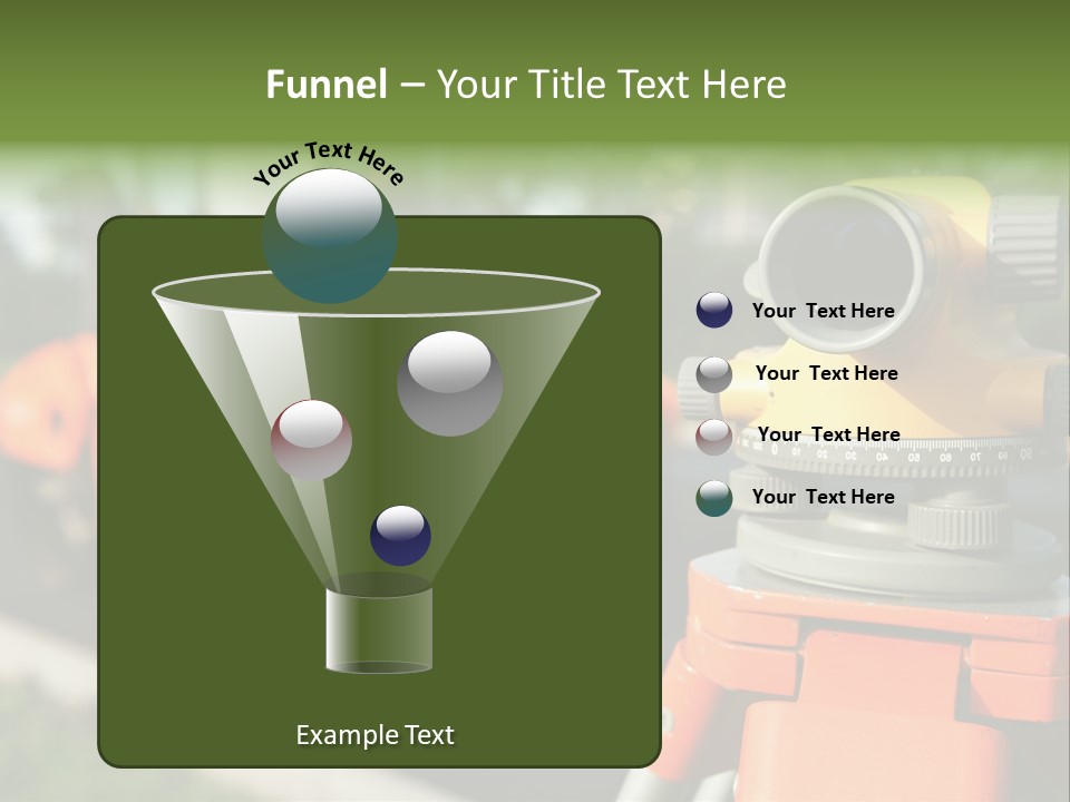 Level Measuring Workplace PowerPoint Template