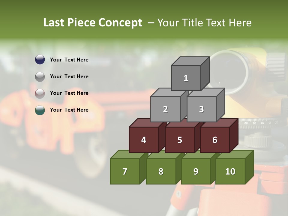Level Measuring Workplace PowerPoint Template