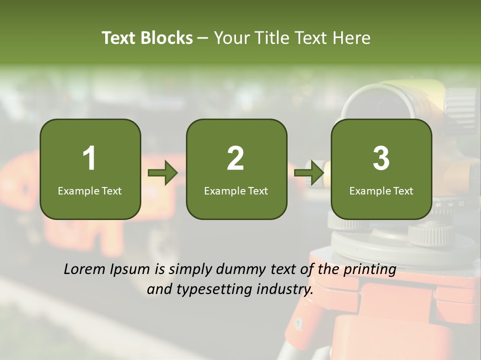 Level Measuring Workplace PowerPoint Template