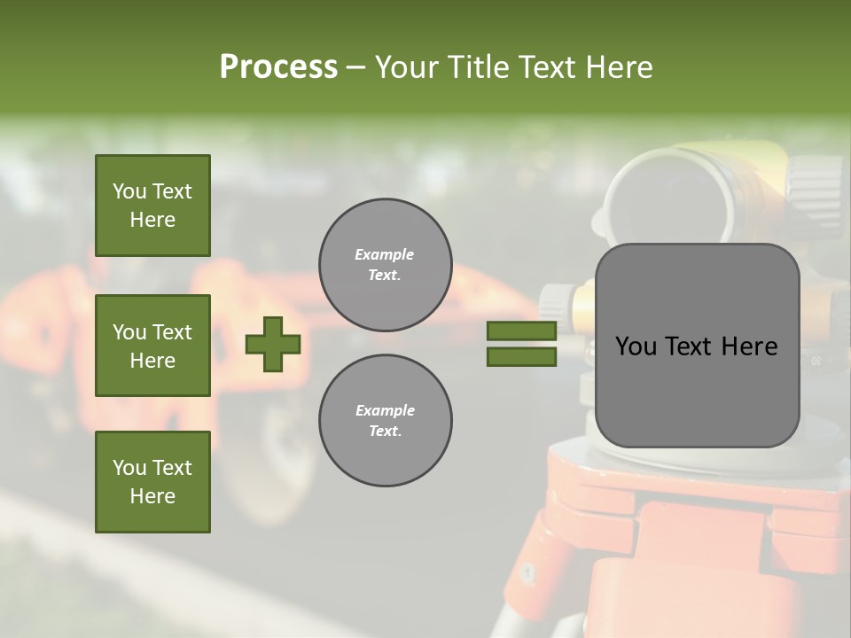 Level Measuring Workplace PowerPoint Template