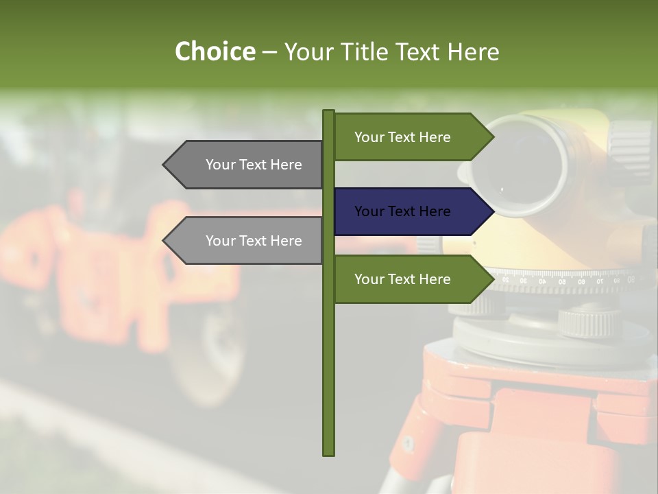 Level Measuring Workplace PowerPoint Template