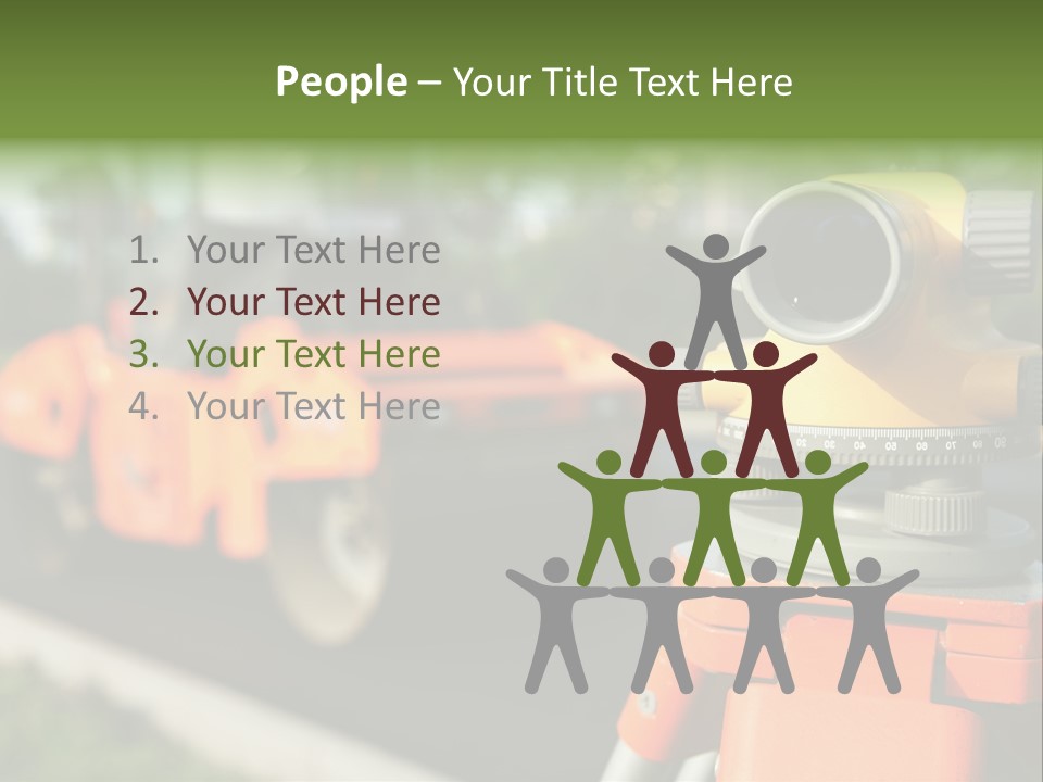 Level Measuring Workplace PowerPoint Template