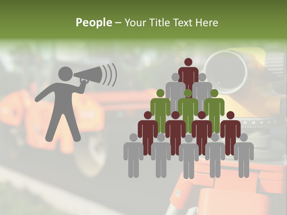 Level Measuring Workplace PowerPoint Template