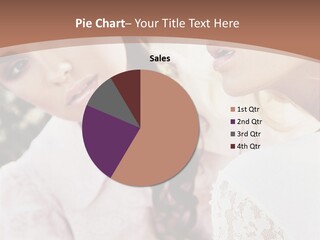 One Girl Model PowerPoint Template