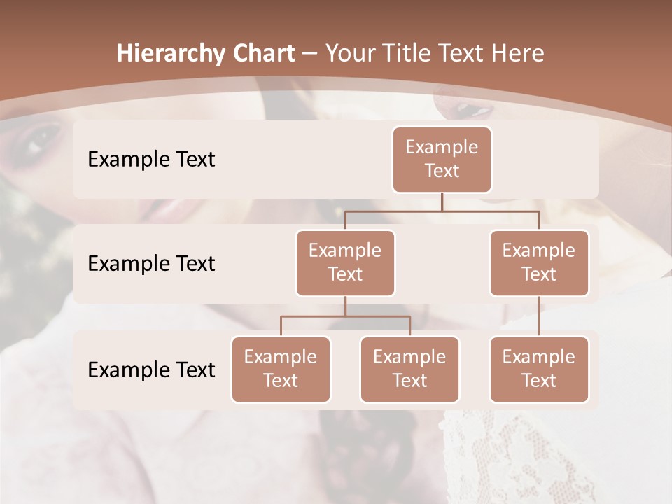 One Girl Model PowerPoint Template