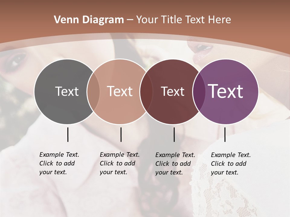 One Girl Model PowerPoint Template