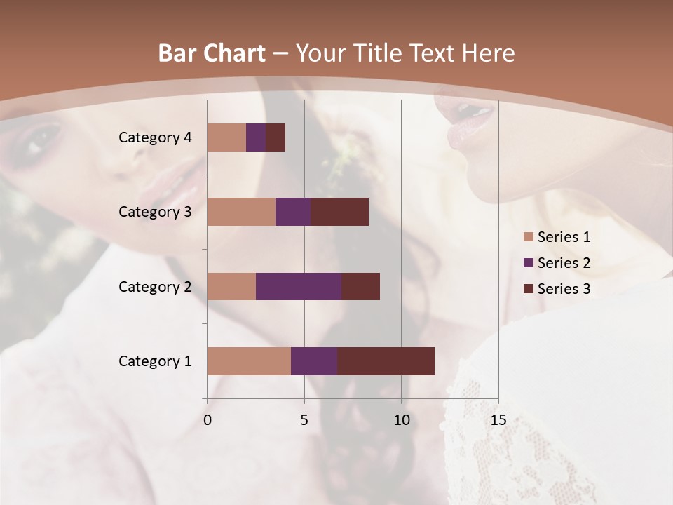 One Girl Model PowerPoint Template