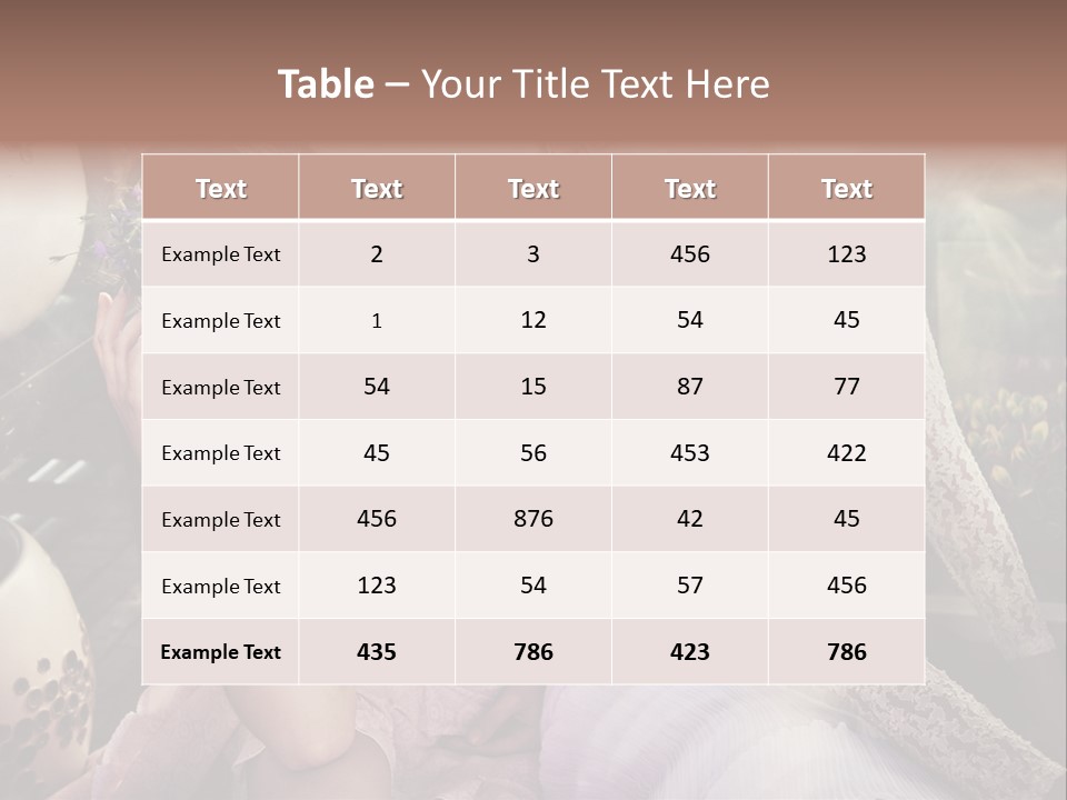 Faerie Organic PowerPoint Template