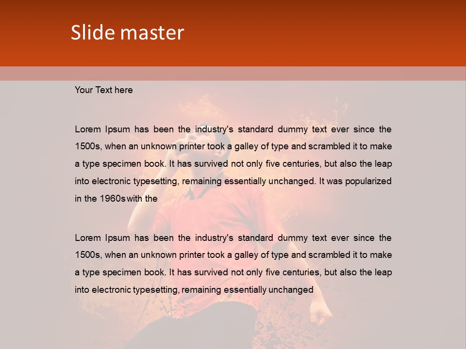 Football Stock PowerPoint Template