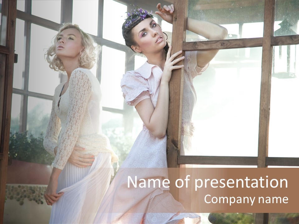 Spring Romantic Sensuality PowerPoint Template