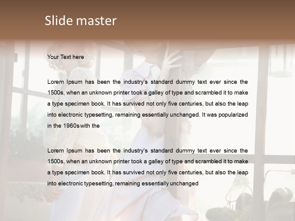 Spring Romantic Sensuality PowerPoint Template