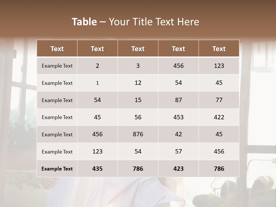 Spring Romantic Sensuality PowerPoint Template