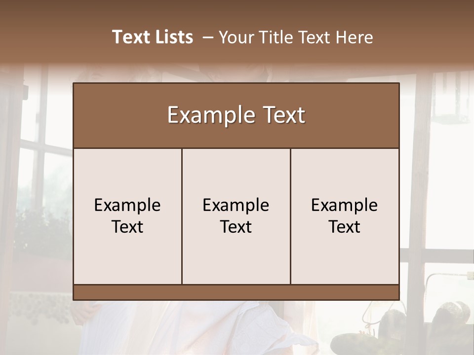 Spring Romantic Sensuality PowerPoint Template