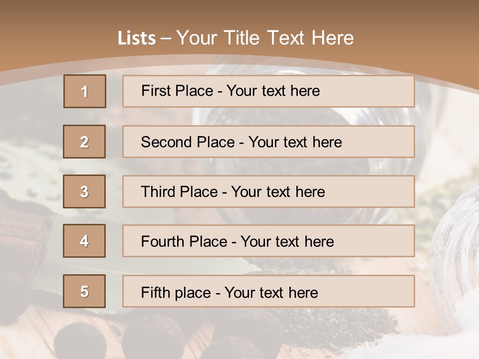 Leaf Pimento Organic PowerPoint Template
