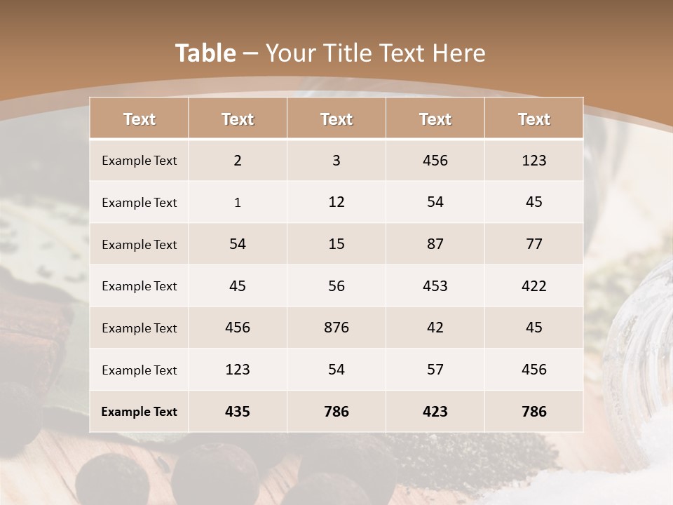Leaf Pimento Organic PowerPoint Template