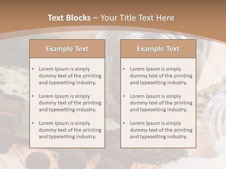 Leaf Pimento Organic PowerPoint Template