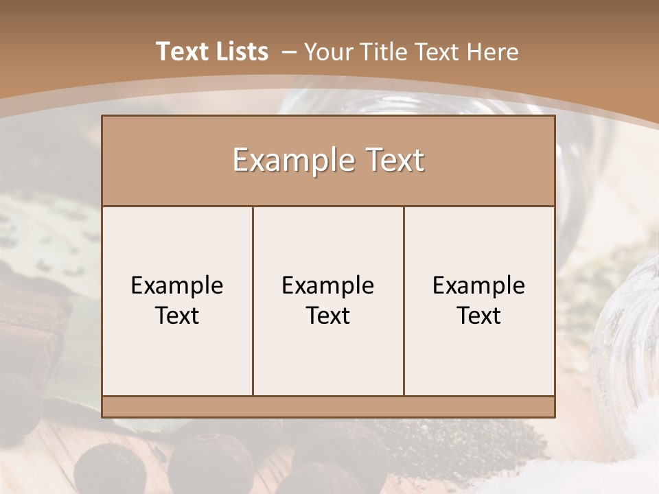Leaf Pimento Organic PowerPoint Template