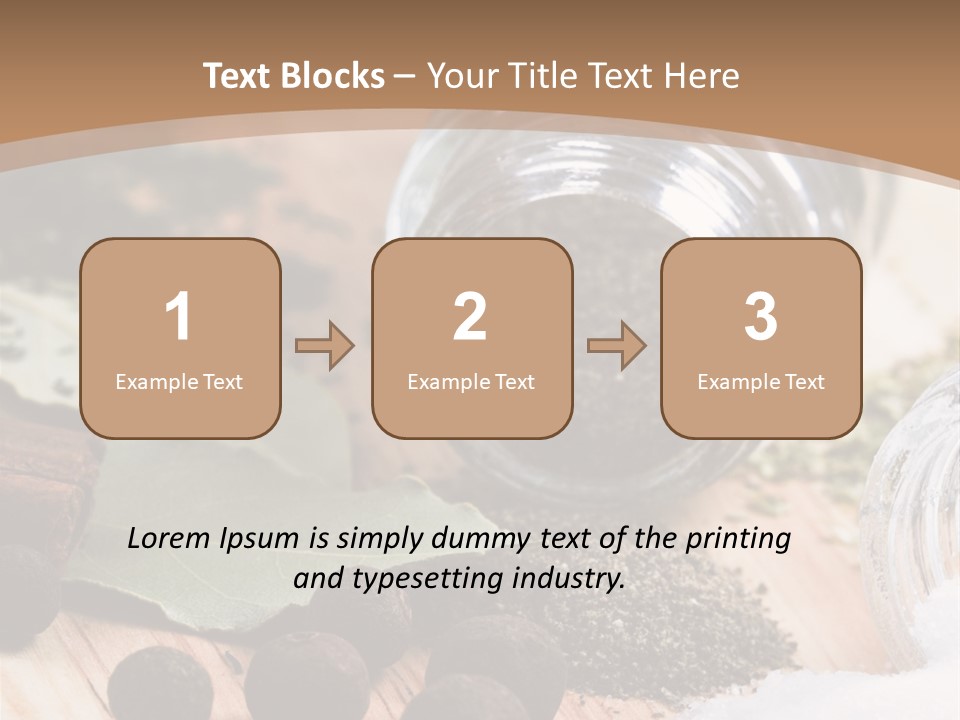 Leaf Pimento Organic PowerPoint Template