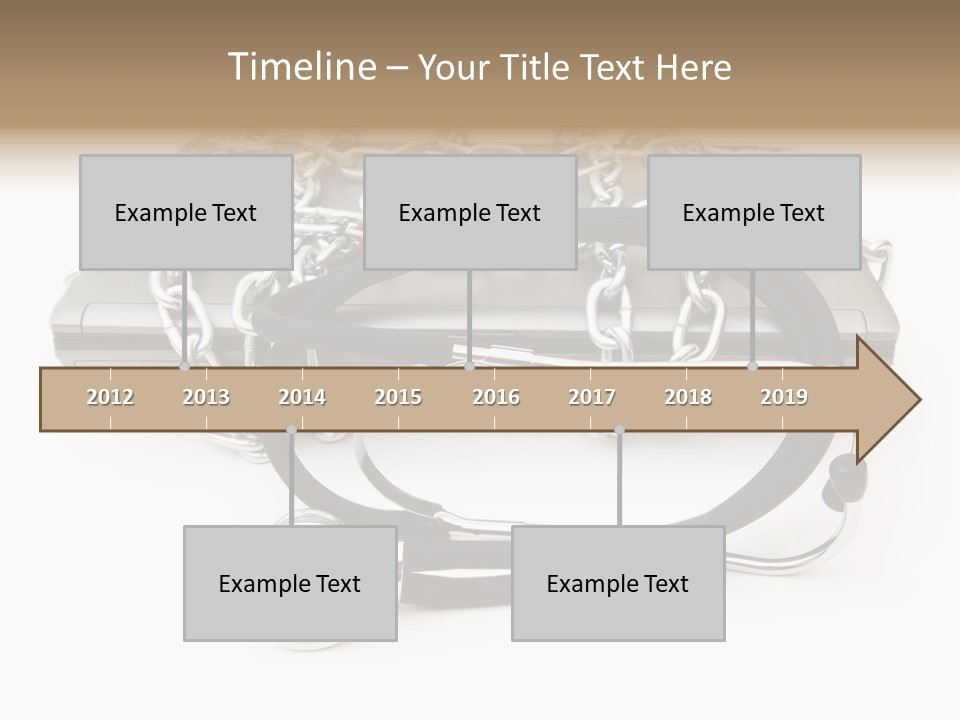 Notebook Instrument Equipment PowerPoint Template