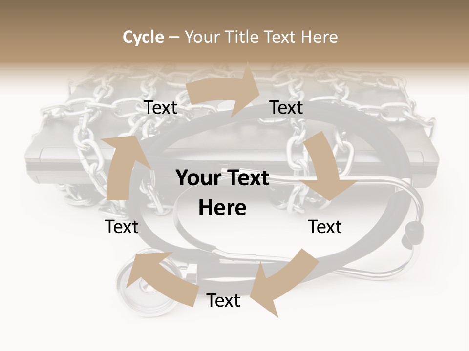 Notebook Instrument Equipment PowerPoint Template