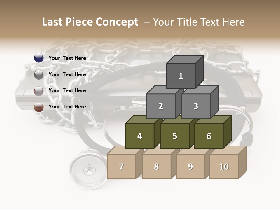 Notebook Instrument Equipment PowerPoint Template