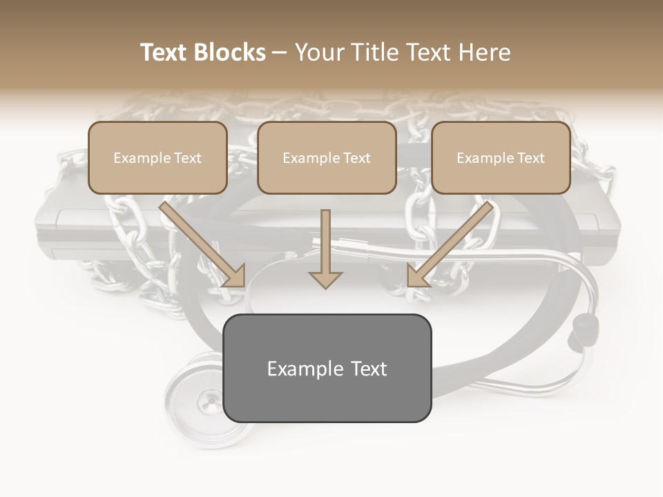 Notebook Instrument Equipment PowerPoint Template