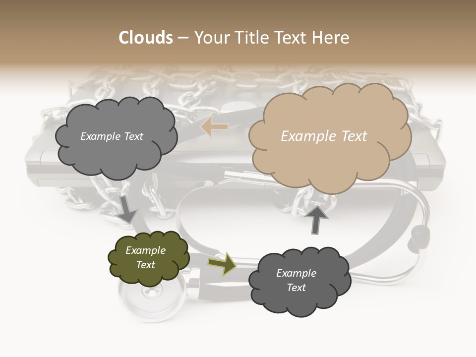 Notebook Instrument Equipment PowerPoint Template
