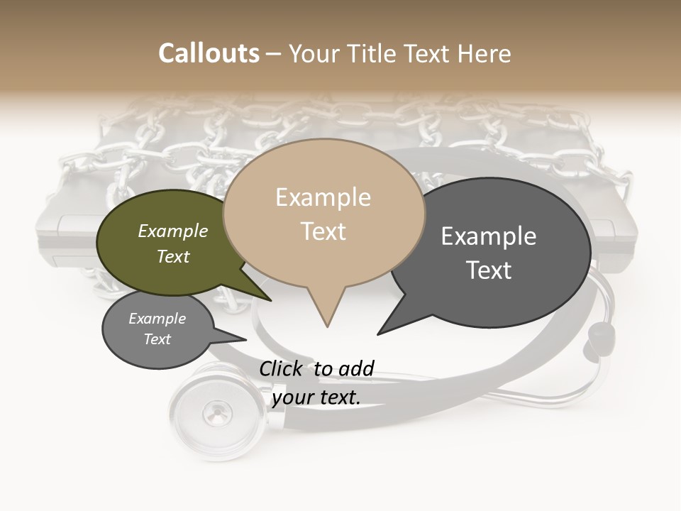 Notebook Instrument Equipment PowerPoint Template