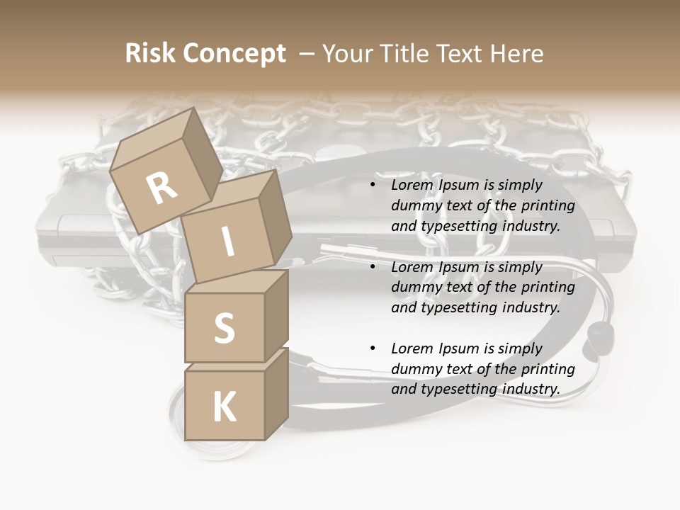 Notebook Instrument Equipment PowerPoint Template