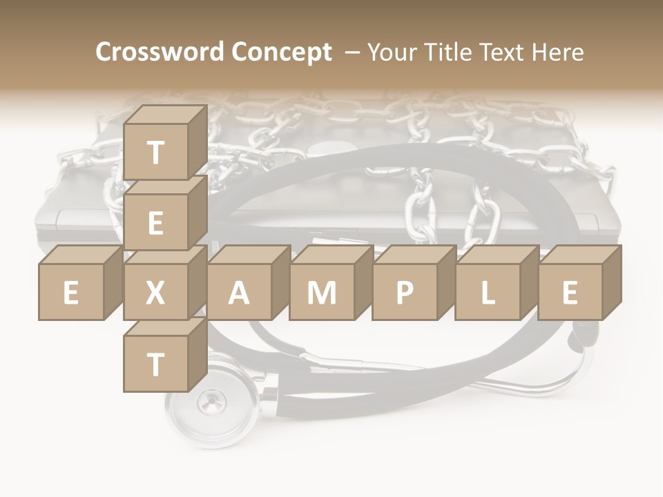 Notebook Instrument Equipment PowerPoint Template