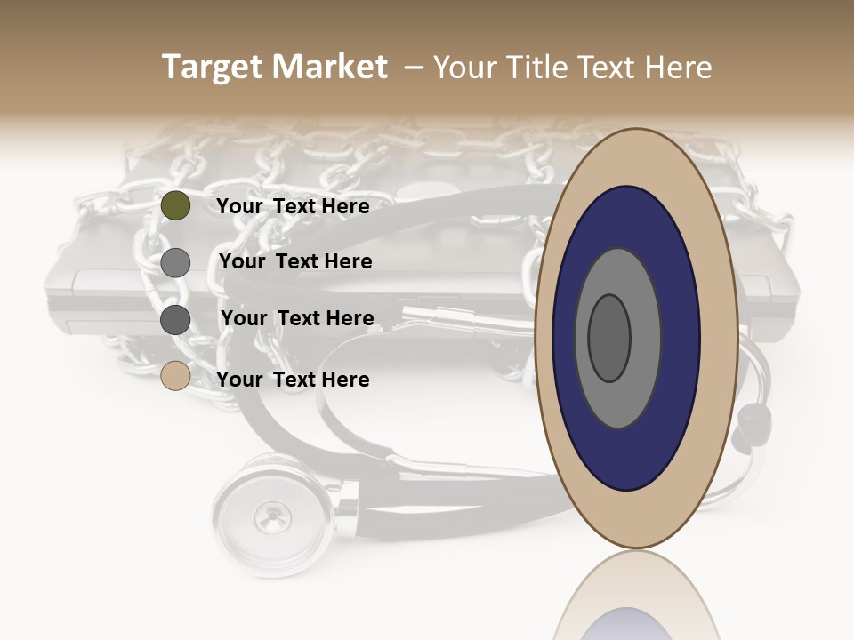 Notebook Instrument Equipment PowerPoint Template