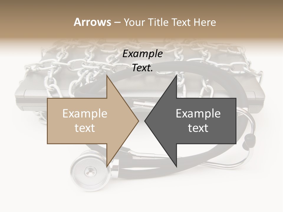 Notebook Instrument Equipment PowerPoint Template