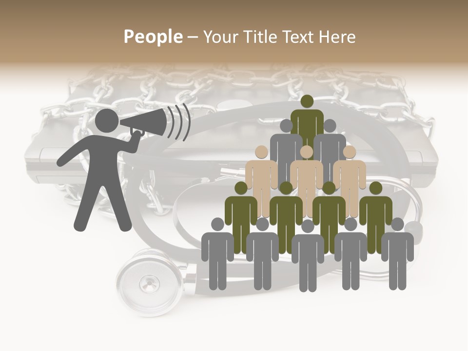 Notebook Instrument Equipment PowerPoint Template