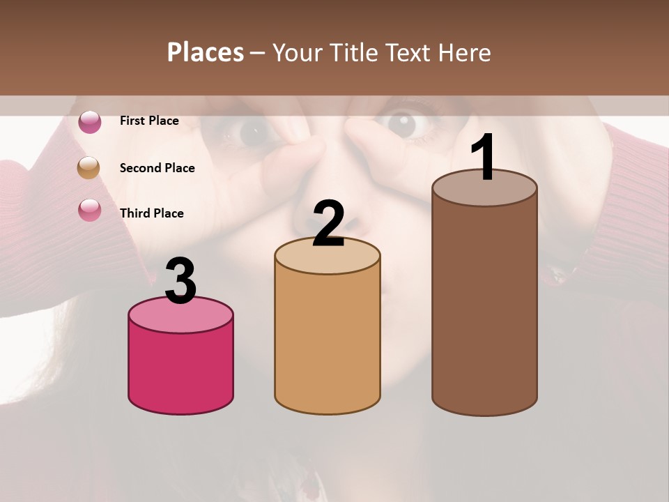 Shoulder Hand Expression PowerPoint Template
