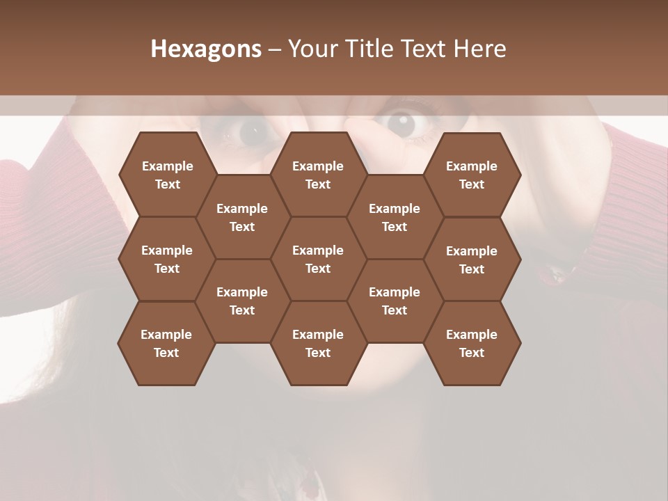 Shoulder Hand Expression PowerPoint Template