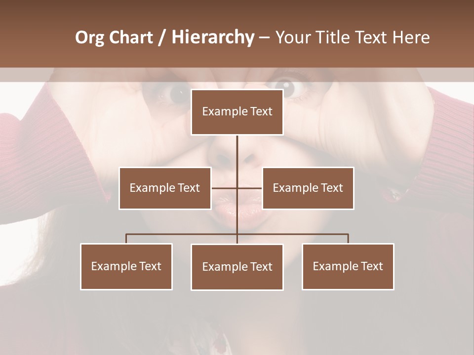 Shoulder Hand Expression PowerPoint Template