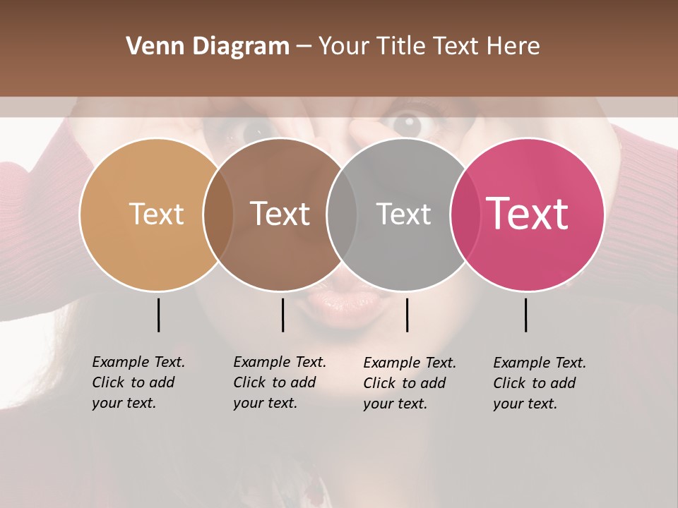 Shoulder Hand Expression PowerPoint Template