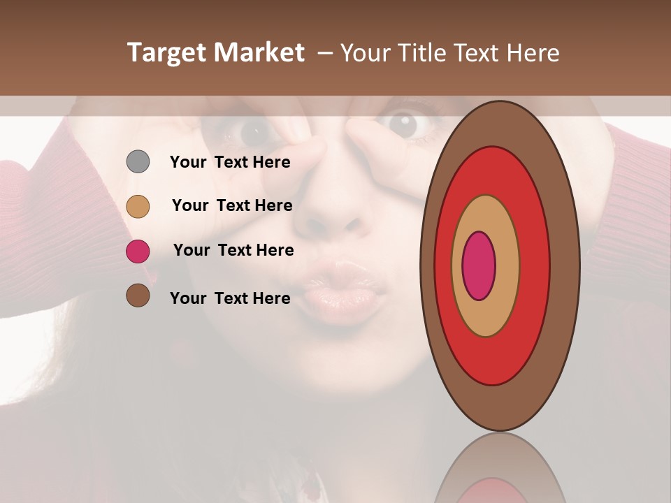 Shoulder Hand Expression PowerPoint Template