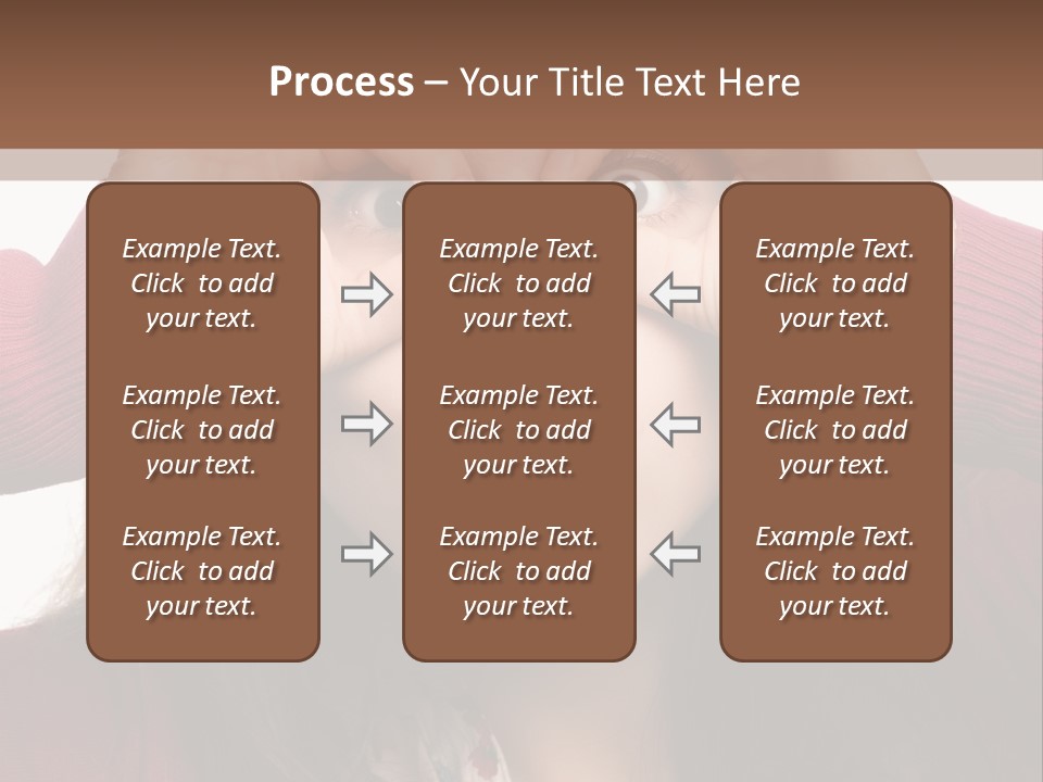 Shoulder Hand Expression PowerPoint Template