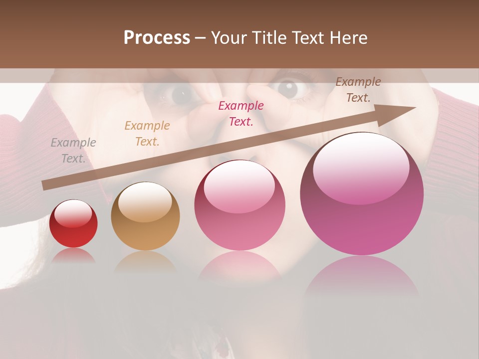 Shoulder Hand Expression PowerPoint Template