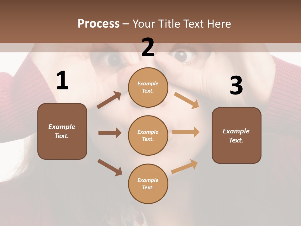 Shoulder Hand Expression PowerPoint Template