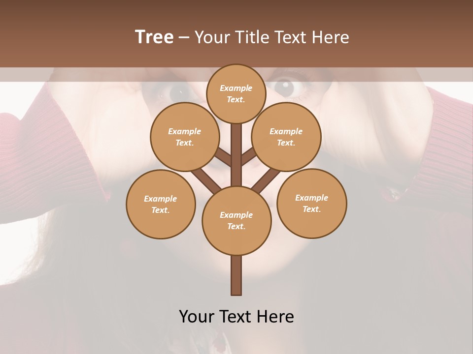 Shoulder Hand Expression PowerPoint Template