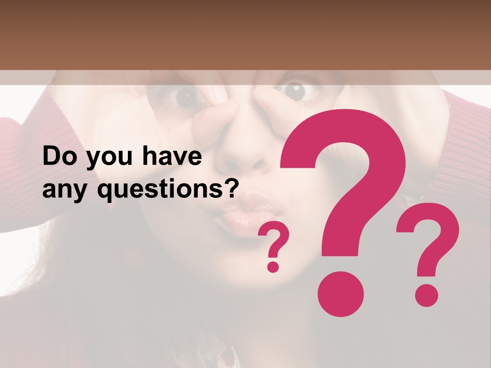 Shoulder Hand Expression PowerPoint Template