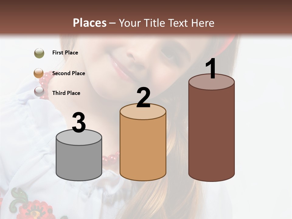 Ukraine National Costume PowerPoint Template