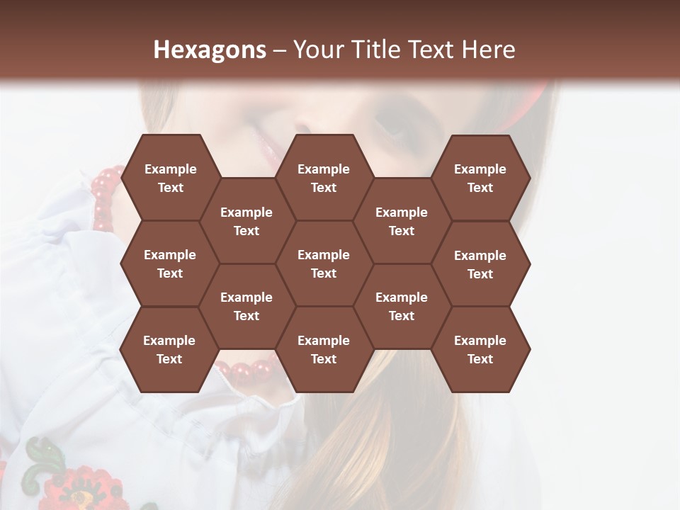 Ukraine National Costume PowerPoint Template