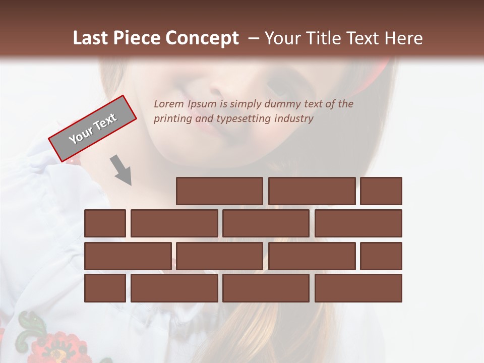 Ukraine National Costume PowerPoint Template