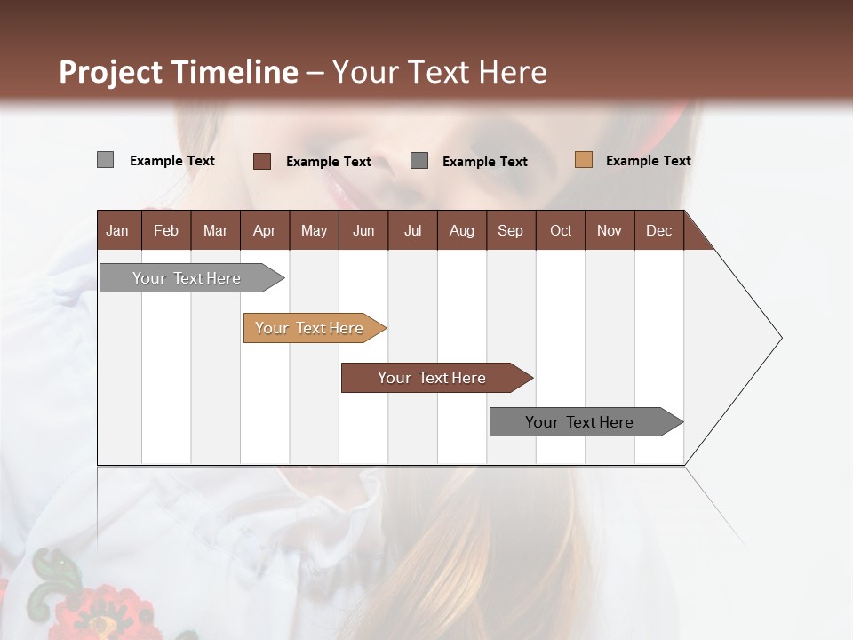Ukraine National Costume PowerPoint Template