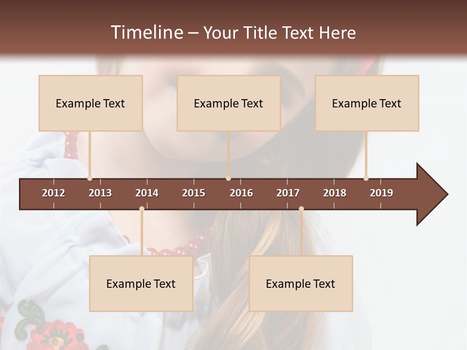 Ukraine National Costume PowerPoint Template