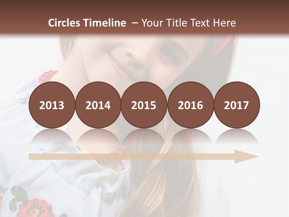 Ukraine National Costume PowerPoint Template