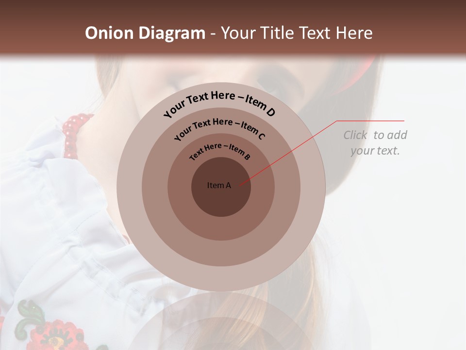 Ukraine National Costume PowerPoint Template